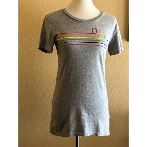 Diesel Gray T Sully Long Short Sleeve T Shirt XS - Picture 6 of 9